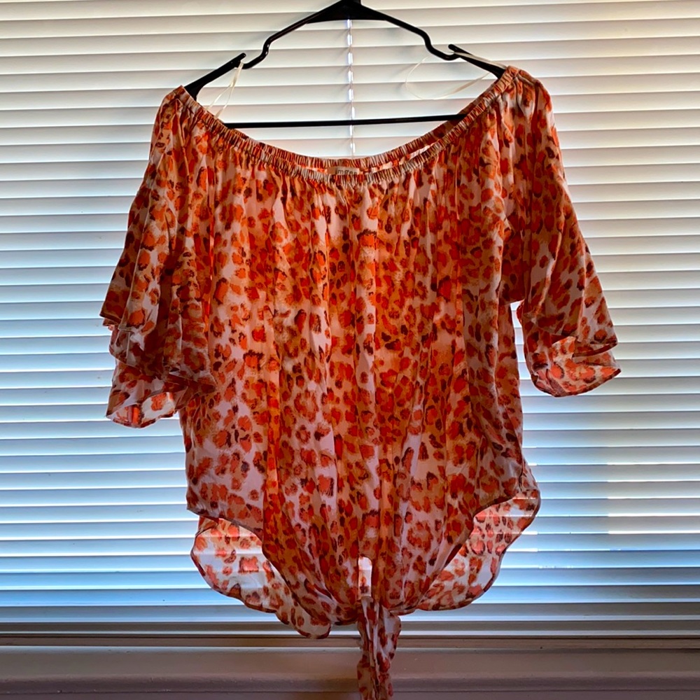 Off the shoulder shirt